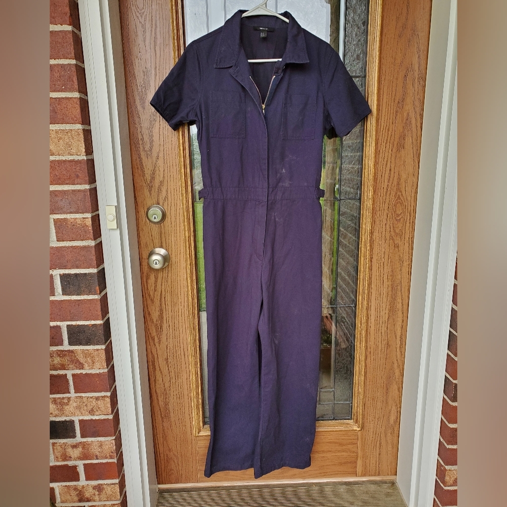 Navy Jumpsuit